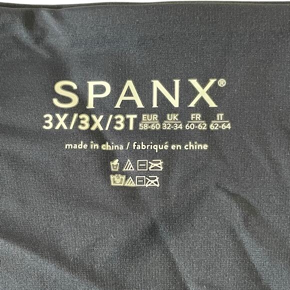 SPANX Womens High Waisted Swim Brief Size 3X Sunkissed Navy Swim Bikini Bottom - Picture 4 of 10